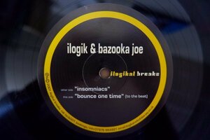 C3-309＜12inch/美盤＞Ilogik & Bazooka Joe /「Insomniacs / Bounce One Time (To The Beat)」