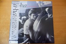 D3-320＜帯付LP/美品＞a-ha / ハンティング・ハイ・アンド・ロウ_画像1