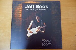 F3-049＜3枚組LP/美品＞Jeff Beck / Jeff Beck Performing This Week...Live At Ronnie Scott's