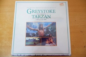 F3-071＜LP/US盤/美品＞「Greystoke :The Legend Of Tarzan, Lord Of The Apes」John Scott And The Royal Philharmonic Orchestra