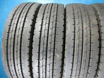 2021年製 DUNLOP ENASAVE SPLT50 205/85R16 117/115N LT 6本 №07296 室内保管 トラックタイヤ 夏用 ノーマル サマータイヤ_画像2