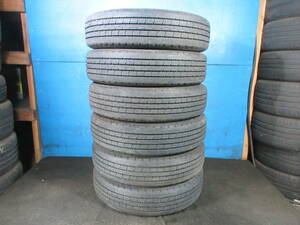 2020年製 ブリヂストン BRIDGESTONE V-STEEL R18 R202 205/85R16 117/115L LT 6本 №07042 室内保管 夏タイヤ トラックタイヤ