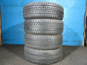 14インチ夏用 ファイアストーン FIREHAWK WIDE OVAL 165/55R14 72V 4本 №07452A 室内保管 中古夏タイヤ オンロードタイヤ