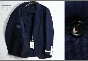 新品 五大陸/gotairiku The STANDARD ARCHIVES春夏 日本製 Ermenegildo Zegna/エルメネジルド ゼニア ジャケット34/A4/S/紺/13万