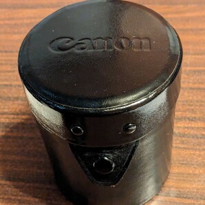 Cannon FDレンズ 美品 28mm/2.8 未使用 253260 黒ケース 専用箱付 使用説明書の画像5