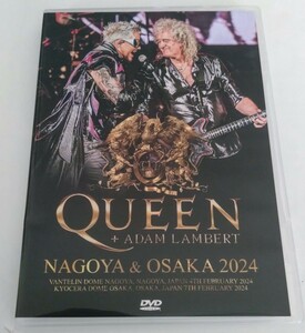 QUEEN + ADAM LAMBERT - NAGOYA & OSAKA 2024(2DVDR)2024年2月4日名古屋&7日大阪公演