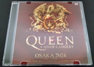 QUEEN + ADAM LAMBERT - OSAKA 2024 THE VIDEO(DVDR)2024年2月7日：京セラドーム大阪公演