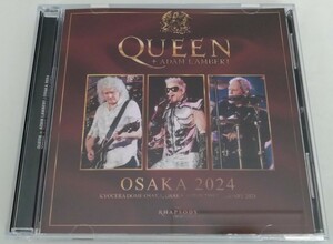 QUEEN+ADAM LAMBERT - OSAKA 2024(2CDR)2024年2月7日：京セラドーム大阪公演