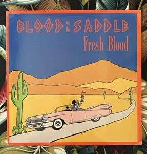 Blood On The Saddle US Press LP Fresh Blood .. Cow Punk Rustic ラスティック サイコビリー ロカビリー