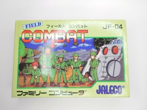 ファミコン：ジャレコ　「フィールドコンバット」　箱・説明書　ジャンク　ファミリーコンピュータ