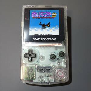 ゲームボーイカラー クリア ips液晶 バックライト GBC IPS LCD #362