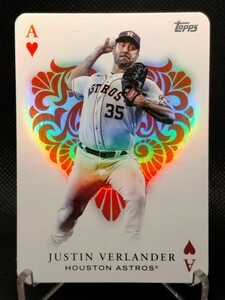 ジャスティン・バーランダー エース 【2023 TOPPS SERIES 1 ALL ACES JUSTIN VERLANDER AA-6】 ヒューストン・アストロズ MLB