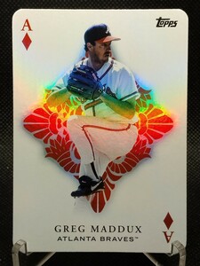 グレッグ・マダックス エース 【2023 TOPPS SERIES 1 ALL ACES GREG MADDUX AA-3】 アトランタ・ブレーブス MLB レジェンド