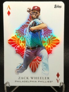 ザック・ウィーラー エース 【2023 TOPPS SERIES 2 ALL ACES ZACK WHEELER AA-40】 フィラデルフィア・フィリーズ MLB