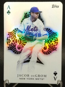 ジェイコブ・ デグロム エース 【2023 TOPPS SERIES 1 ALL ACES JACOB DEGROM AA-8】 ニューヨーク・メッツ レンジャーズ MLB