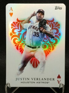 ジャスティン・バーランダー エース 【2023 TOPPS SERIES 1 ALL ACES JUSTIN VERLANDER AA-6】 ヒューストン・アストロズ MLB