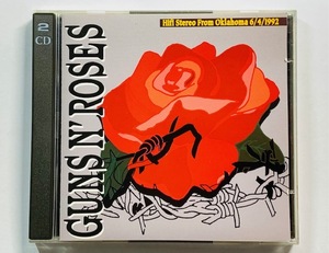 GUNS N`ROSES/Hifi Stereo From Oklahama 6/4/1992 CD2枚組 LIVE 廃盤レア♪ 希少 ガンズ アンド ローゼズ オクラハマ