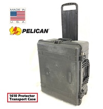 【アメリカ製】ペリカン ハードケース PELICAN 1610 Protector Transport Case 道具箱 キャスター付 米軍放出品(160)☆AB23XK-N#24_画像1
