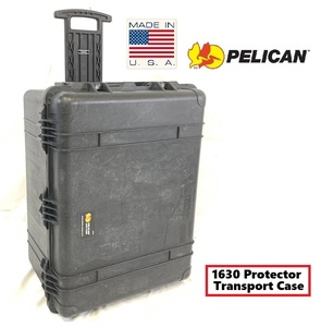 【米軍放出品】ペリカン ハードケース Pelican 1630 Protector Transport Case ツールボックス 道具箱 キャスター付(200)☆AB20DK-N#24