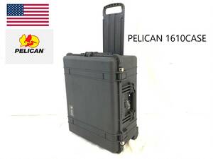 【米軍放出品】ハードケース ツールボックス ペリカン/Pelican 1610CASE キャリーケース 道具箱 キャスター付 (160) HB6CK-3#24