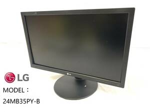 【米軍放出品】24インチ液晶モニター LG 24MB35PY-B 液晶ディスプレイ PCモニター タテ回転可能 (140) ☆AB8NK-2#24