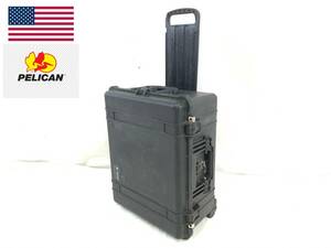 【米軍放出品】ハードケース ツールボックス ペリカン/Pelican 1610CASE キャリーケース 道具箱 キャスター付 (160) HB20EK#24