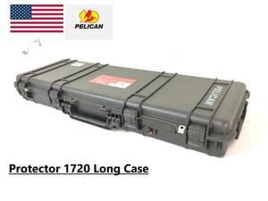 アメリカ製 ペリカン ハードケース PELICAN Protector 1720 long case サバゲー 道具箱 ライフルケース 米軍放出品(180)BB20HK-2#24