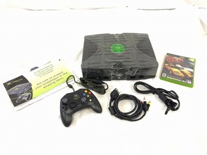 【米軍放出品】☆未使用品 Xbox/エックスボックス ゲーム機 ゲームソフト付き Microsoft (100) ☆HB2CK-W#24