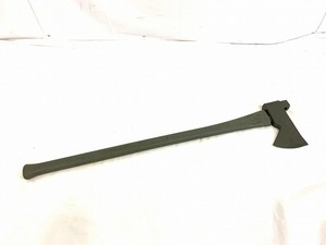 米軍放出品☆斧 薪割り斧 アックス 大きいオノ 87.5cm キャンプ アウトドア MAX Military Multi Purpose AX(120) AB9KK-W#24