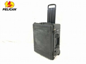 【米軍放出品】ハードケース ツールボックス ペリカン/Pelican 1610CASE キャリーケース 道具箱 キャスター付 (160) AB22LK-W#24