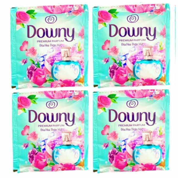 ダウニー Downy フレッシュフラワー アジアン ベトナム 柔軟剤 個包装 お試し 4個セット