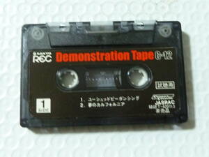  SANYO REC DEMONSTRATION TAPE デモテープ C-12 非売品