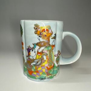 * giraffe Via mug collection KIRIN 1984 year Rosenthal Rosenthal* KIRIN BEER MUG
