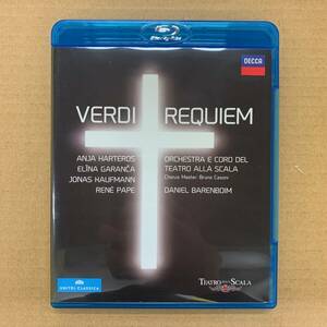 [Blu-ray] ヴェルディ - レクイエム [0044007438084] 輸入盤/バレンボイム/Verdi/Requiem/スカラ座/クラシック