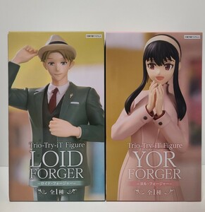 ★未開封★ SPY×FAMILY Trio Try Figure ロイド ヨル フォージャー 2種セット スパイファミリー フリュー【定形外710円～】