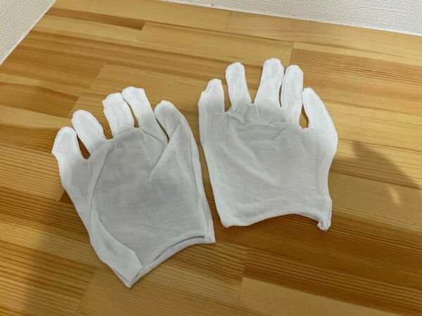 白手袋 手袋　白 手袋 作業用 乾燥肌 保湿 家事 通気性 