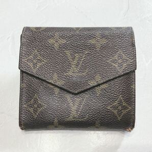 ☆LOUISVUITTON☆ ルイヴィトン ヴィトン モノグラム 折り財布 財布 ウォレット ブラウン 茶色 レザー 本革 レディース 送料無料の画像2