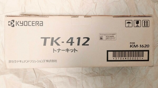 新品未開封 純正 KYOCERA 京セラ TK-412 トナーキット