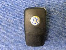 送料300円　VW フォルクスワーゲン 純正　スマートキー キーレス リモコンキー カギ 鍵 キー 3ボタン　Ｂ_画像2