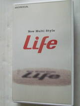 VHSビデオ　HONDA　Life　ホンダ　ライフ　New　Multi　Style　Life　非売品　ビデオカタログ_画像1