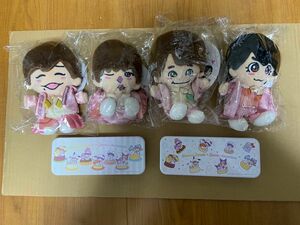 6点セット】ぬいぐるみ なにわ男子 ちびぬい 高橋 大西 大橋 長尾 ハイチュウ ローソン 公式 正規品 2弾 初心LOVE