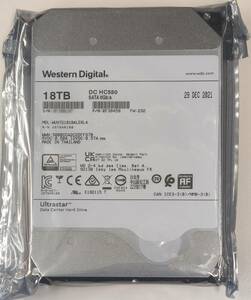 【中古美品】★HDD★18TB★WUH721818ALE6L4★WESTERN DIGITAL★3.5インチ★内蔵型★