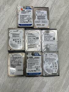 【同梱不可】動作品ジャンク扱い☆★HDD☆★8点まとめ☆★TOSHIBA☆★HITACHI☆★Seagate☆★TH-0227-02