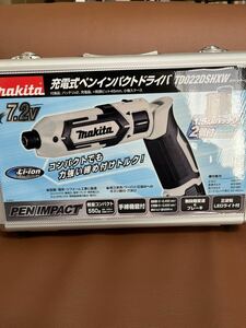 送料無料　未使用　makita マキタ TD022DSHX ケース　工具ケース　アルミケース　ペンインパクトドライバ ケース