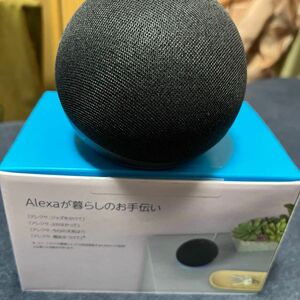 Echo Dot (エコードット) 第4世代 - スマートスピーカー with Alexa グレーシャーホワイト チャコール