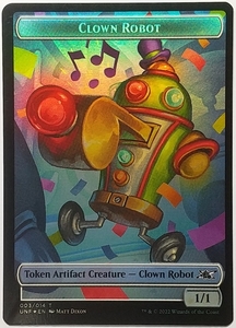 マジック：ザ・ギャザリング MTG　UNF 003/014 T CLOWN ROBOT／005/014 T STORM CROW