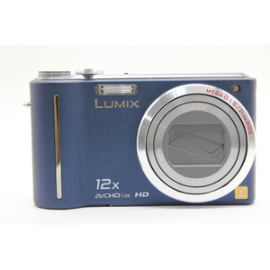 【超美品（ほぼ傷無）・希少紺色】Panasonic DMC-TZ7 LUMIX 1010画素 光学12倍望遠 25mm 顔を覚える顔認識アシスト・ズームマクロ