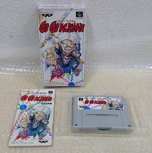 【中古・箱ダメージ有り】：GO GO ACKMAN ゴーゴーアックマン 動作未確認 スーパーファミコン SFC ゲームソフト(20240229)