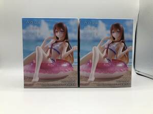 【未開封品】：2個セット 牧瀬紅莉栖 STEINS;GATE Aqua Float Girlsフィギュア (20240222)1