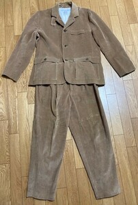 EEL OFFROAD JACKET ＆ PANTS イール コーデュロイ 2P セットアップ マスタード L